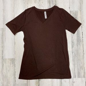 Chocolate Brown Soft Tunic Tee